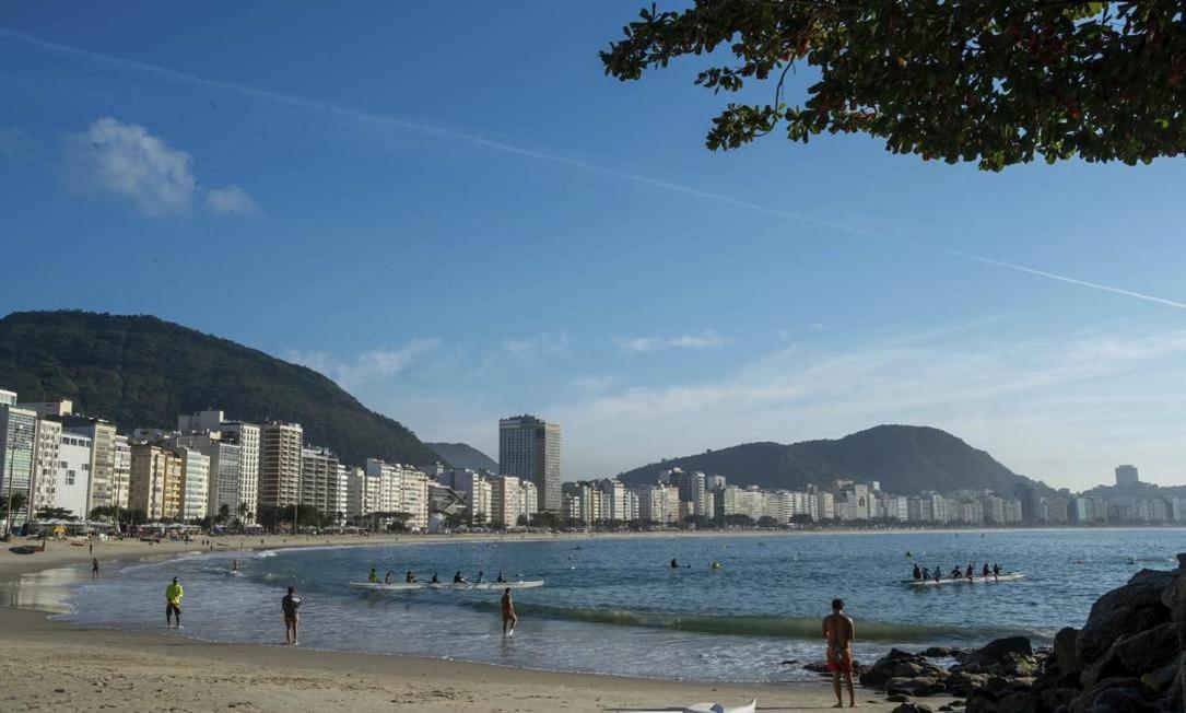 Apt Copacabana quadra da praia 907 Rio de Janeiro Exterior foto